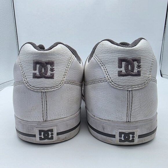 DC Pure Mens Size 13 White Sneaker Shoes Skating Walking Casual Outdoors main image 12